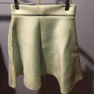 Mint Green Mini Skirt